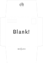 Blank Envelope Template Icon