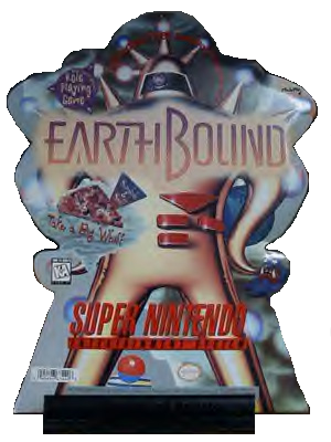 EarthBound Cardboard Stand