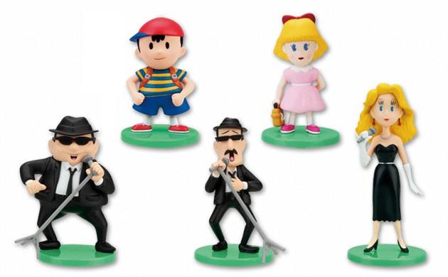 MOTHER 2 コレクションフィギュア 4体セット　開封品　Nintendo STARMEN.NET - MOTHER 2 Mini Figure Collection 4: Ness, Paula
