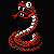 Rare Red Snake