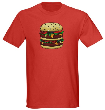 STARMEN.NET - Burger Shirts & Ringers!