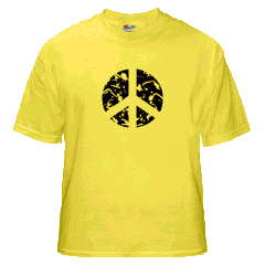 Caution Hippies! - Shirt V.2 Yellow Edition